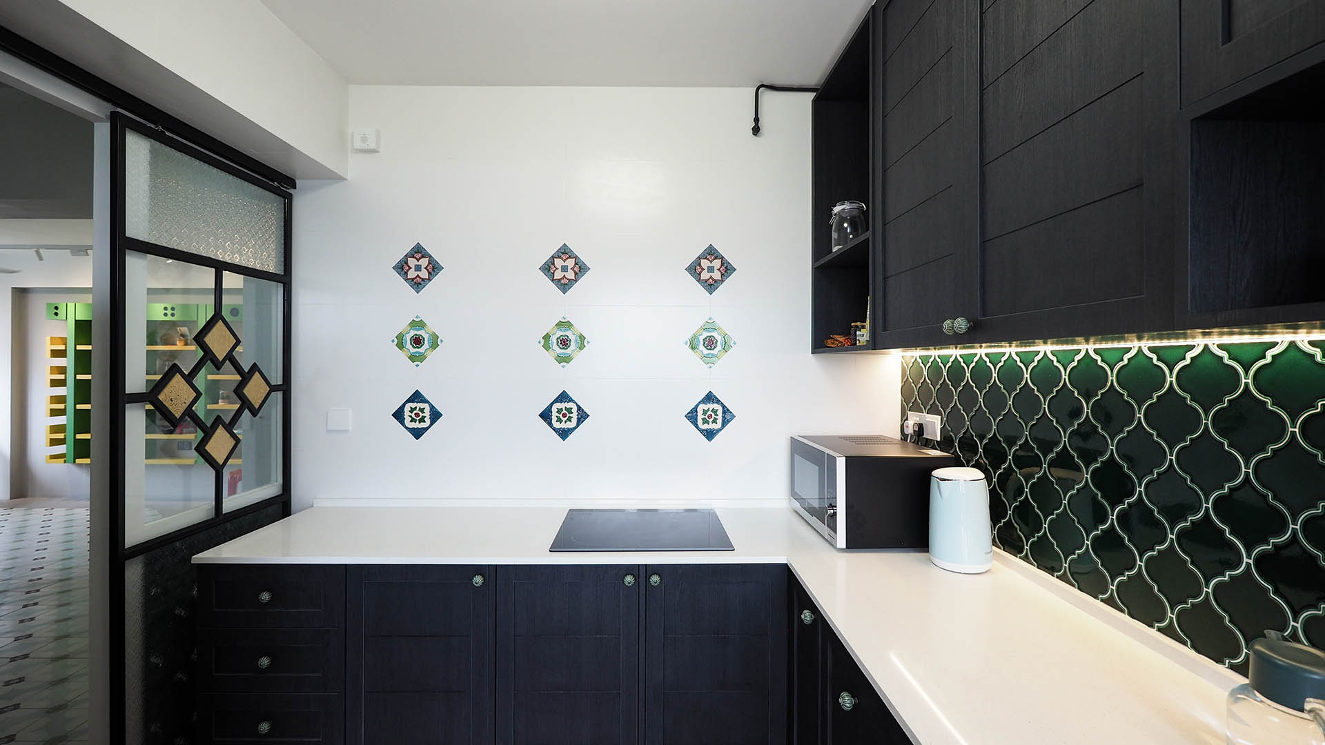Peranakan kitchen tiles
