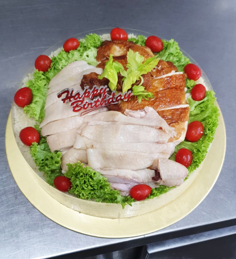 Uncle Louis Famous Chicken Rice Birthday Cake (1)