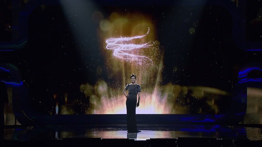 Zoe Tay takes centre stage. 