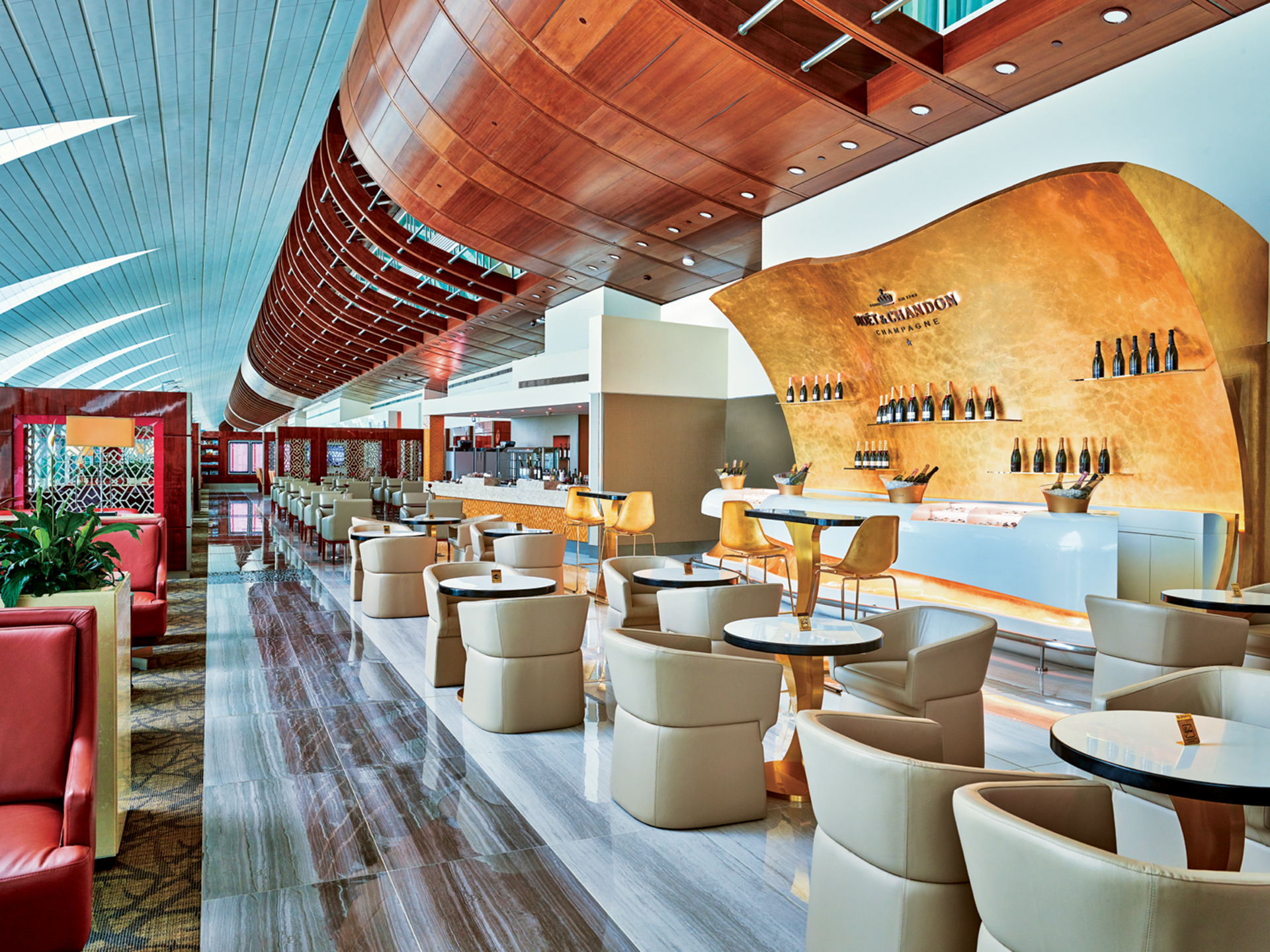Champagne lounge