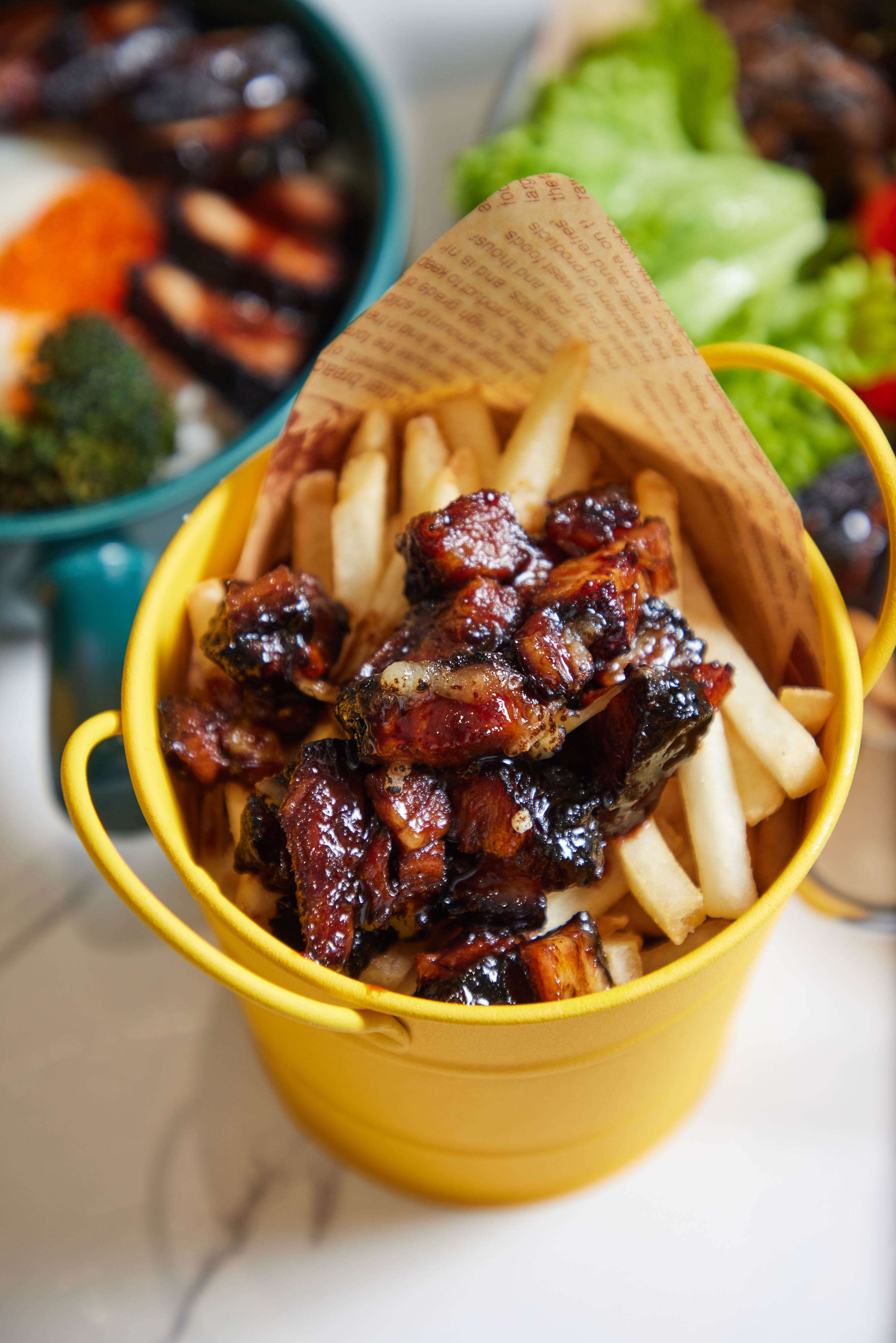 Char Seal Fries, $14.90 