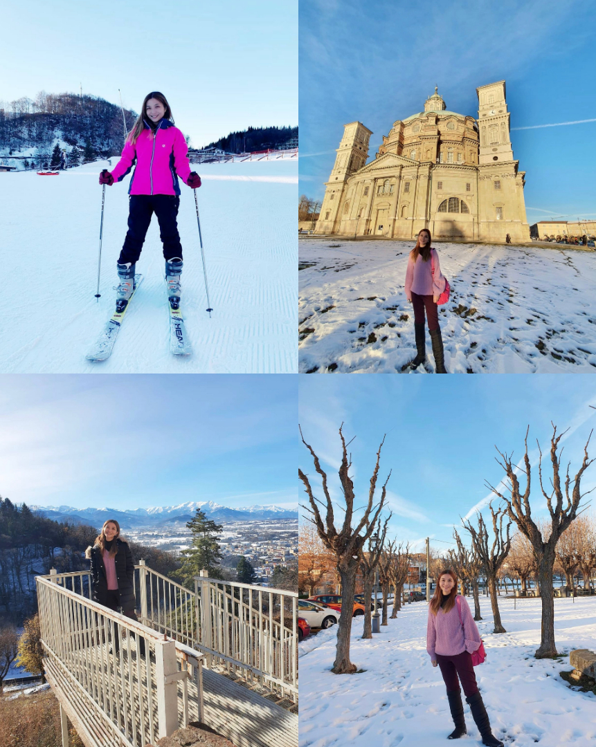 Vivian Lai enjoyed a winter getaway in Italy