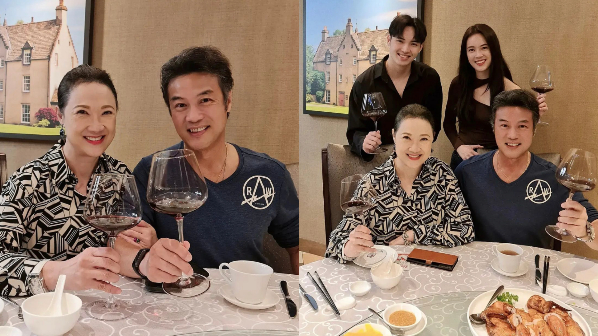 Zheng Geping and Hong Huifang celebrated their 28th wedding anniversary