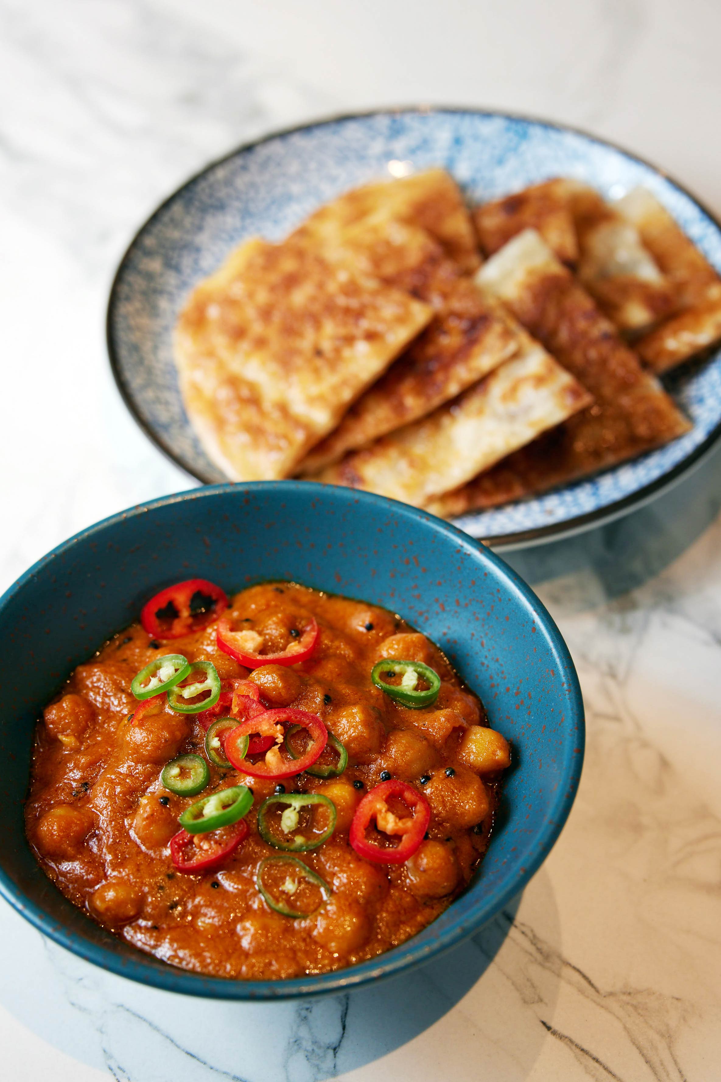 Chickpea Curry with Roti, $18 (8 DAYS Pick!)