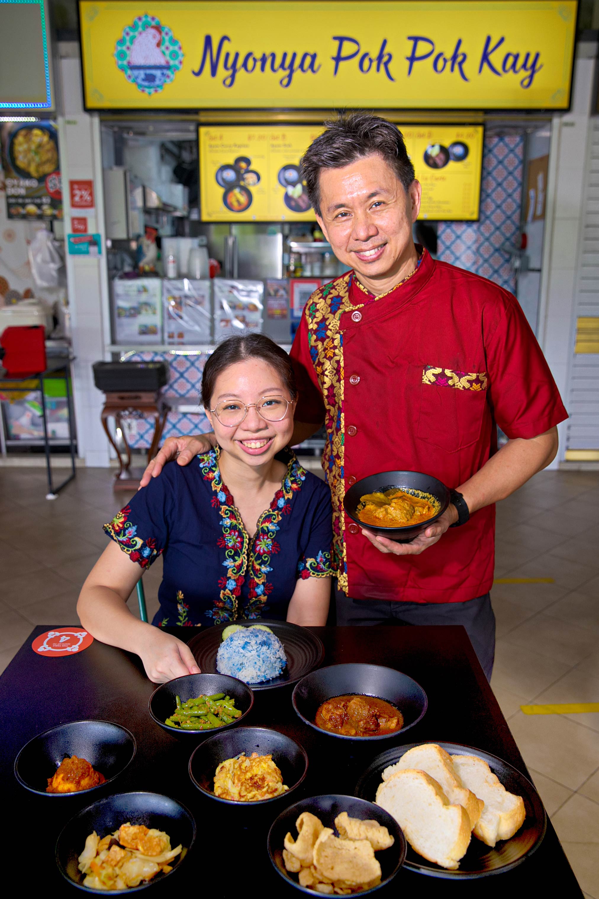 Used to own a Peranakan restaurant