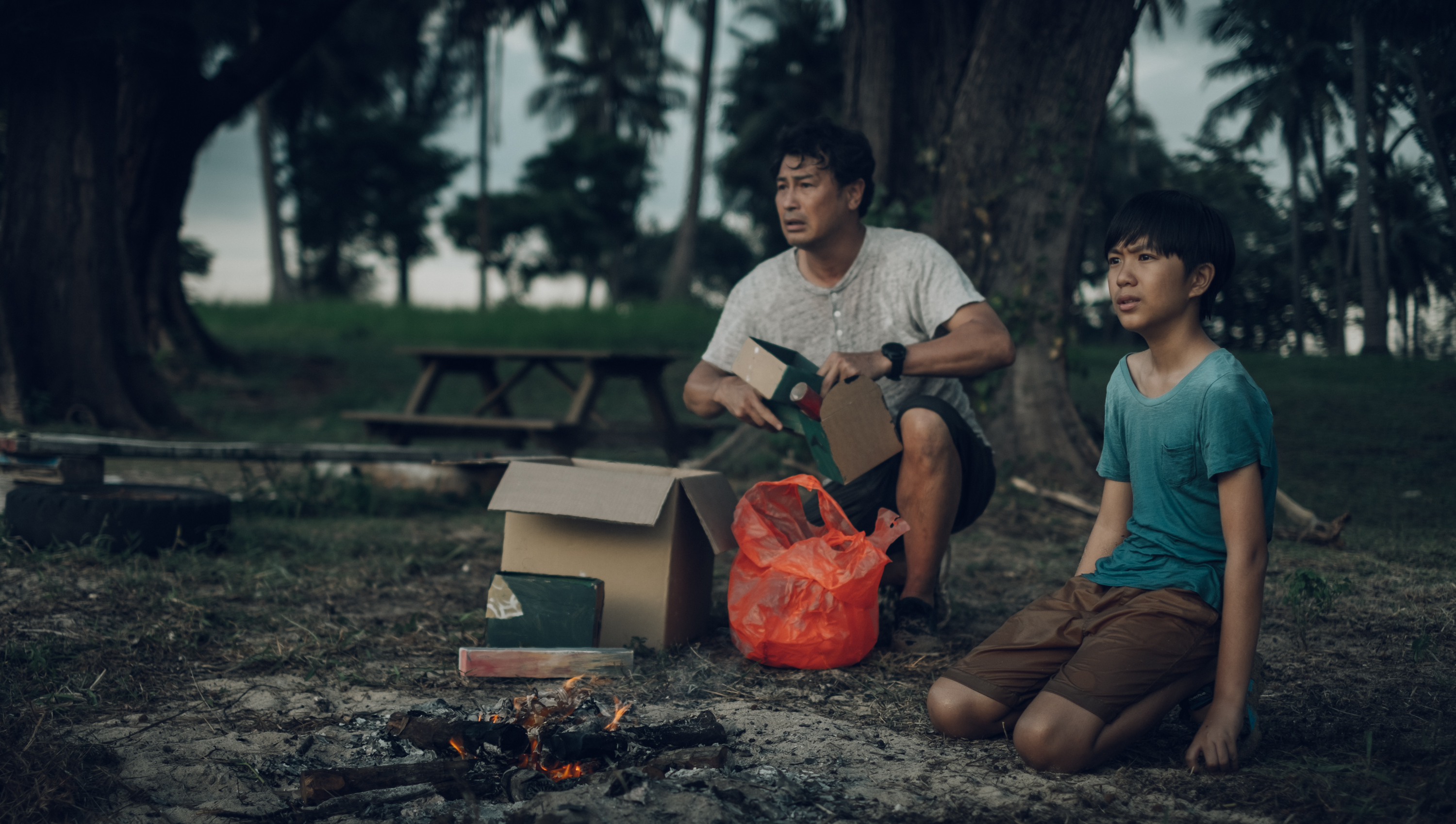 Darren Lim and Ethan Ng in a scene from 'Folklore: The Excursion'. 