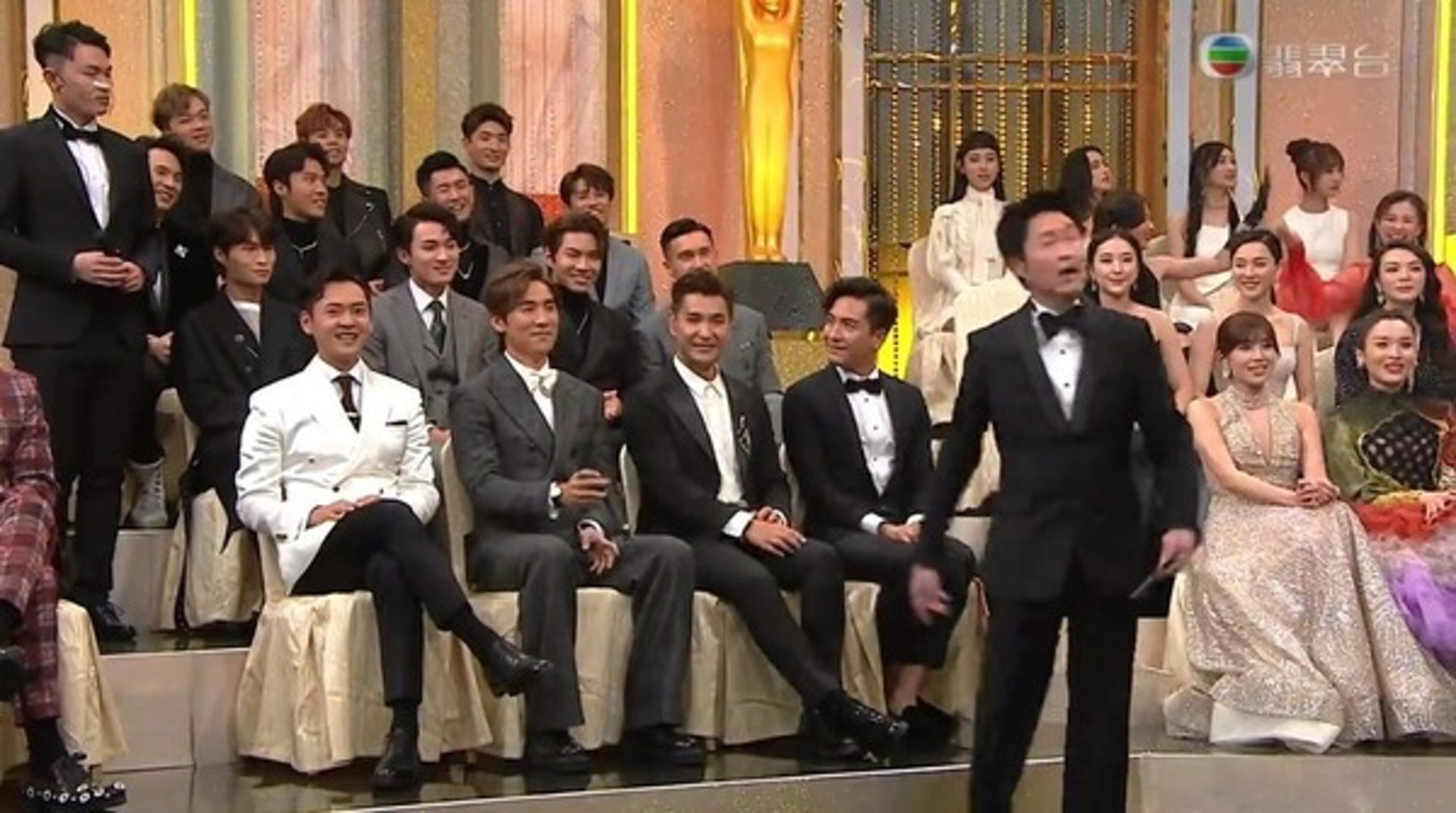 Moon and Mayanne high-fiving in the top right corner