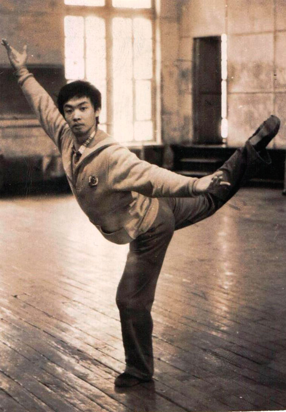 A young Jin Xing was an acclaimed dancer and a soldier in the People's Army