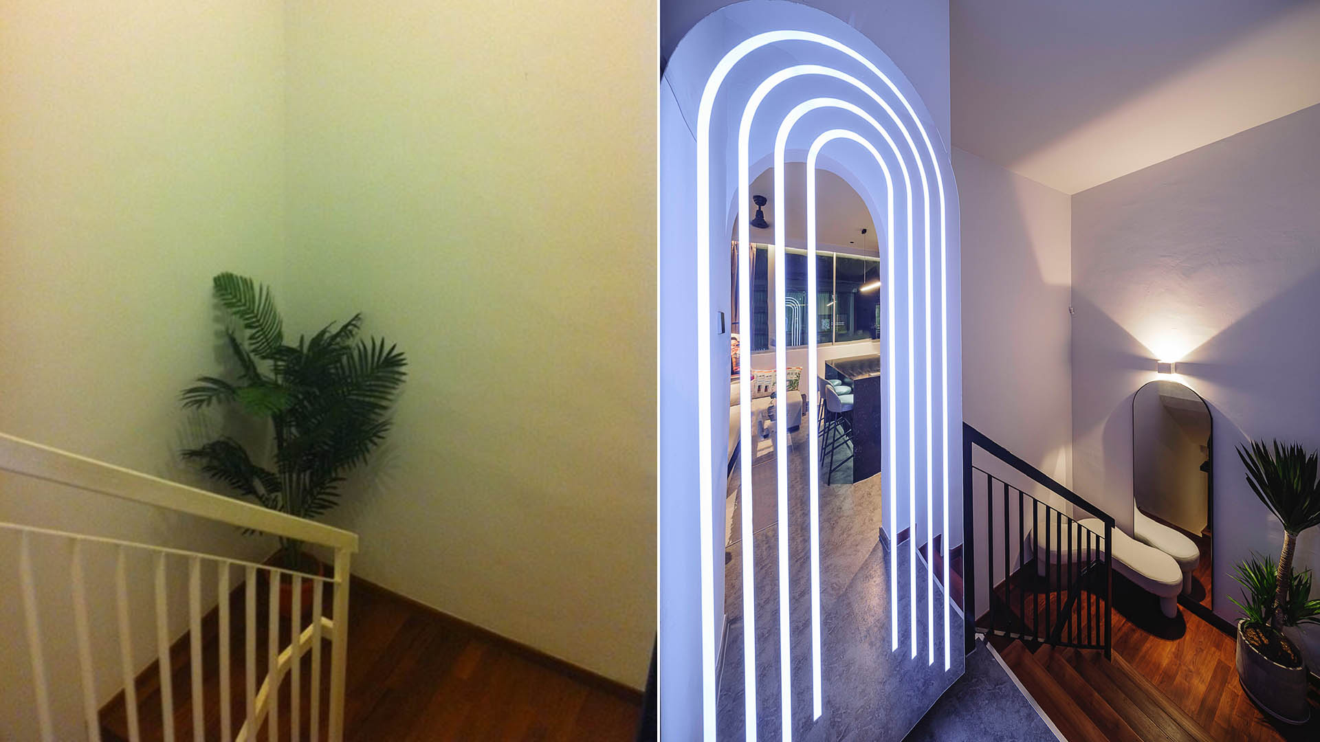 Stairway: Before & After