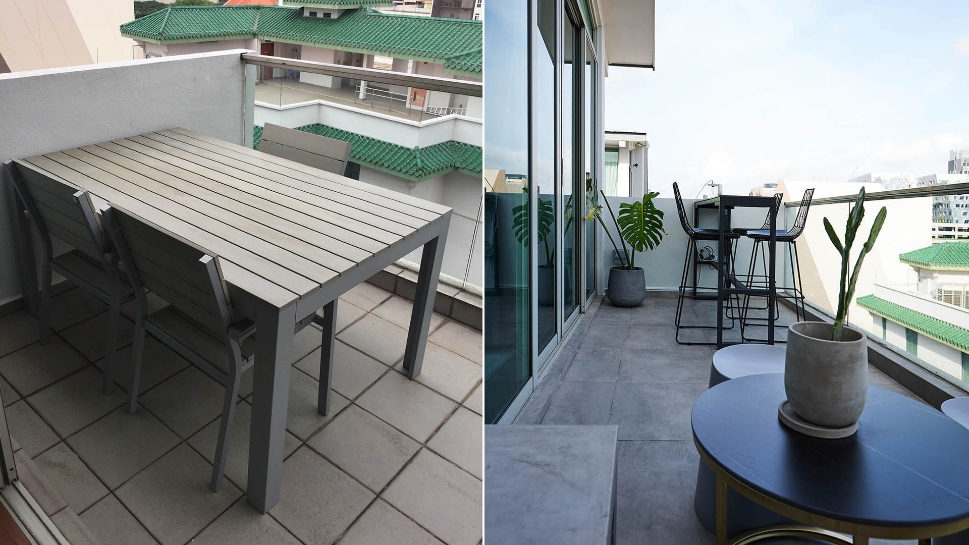 Balcony: Before & After
