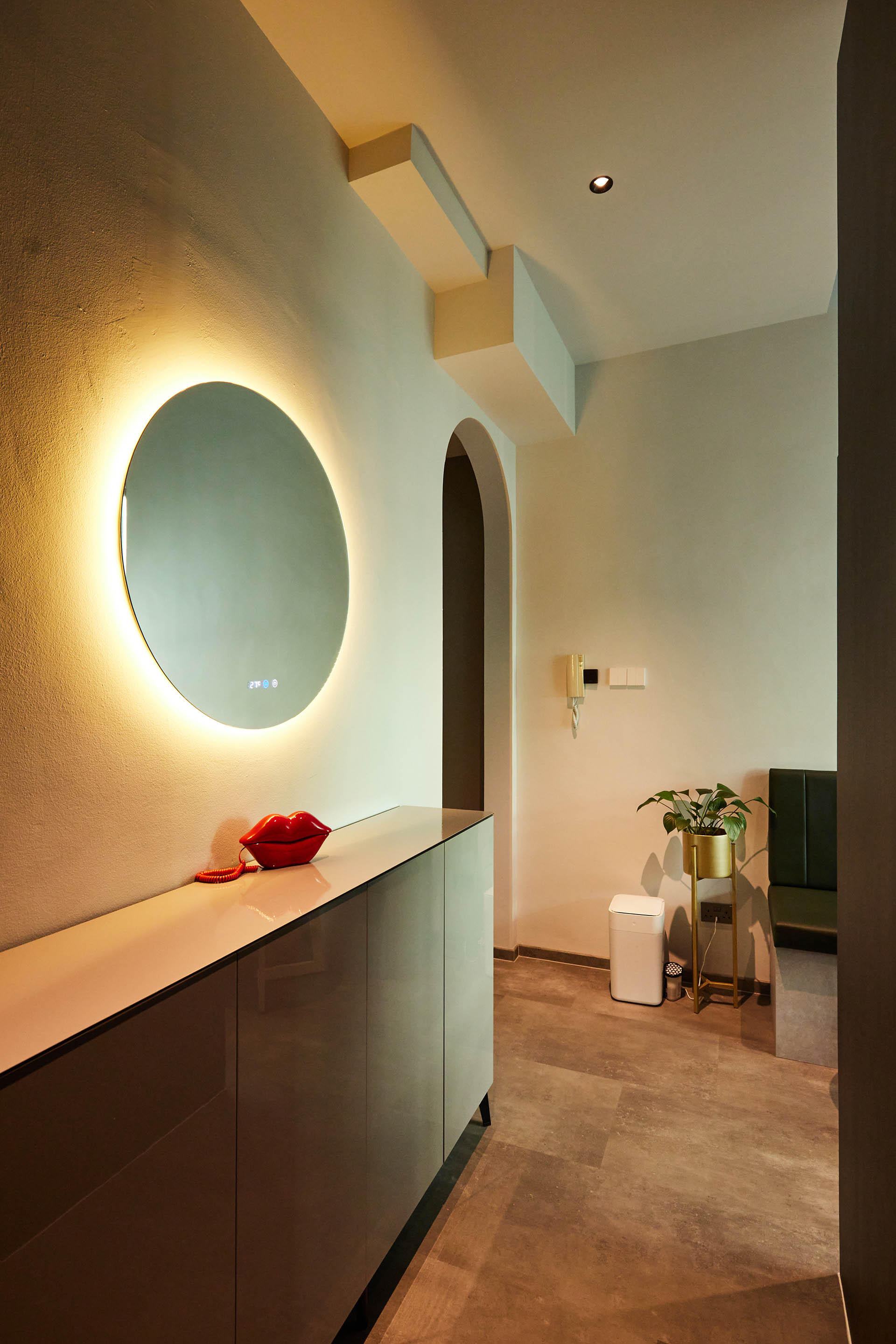 Home bar house tour - foyer