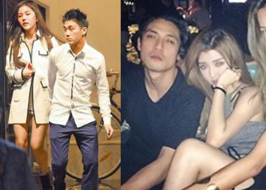 Yumi was once linked to Macau casino heir Mario Ho (left) & Singaporean socialite Elroy Cheo (right)