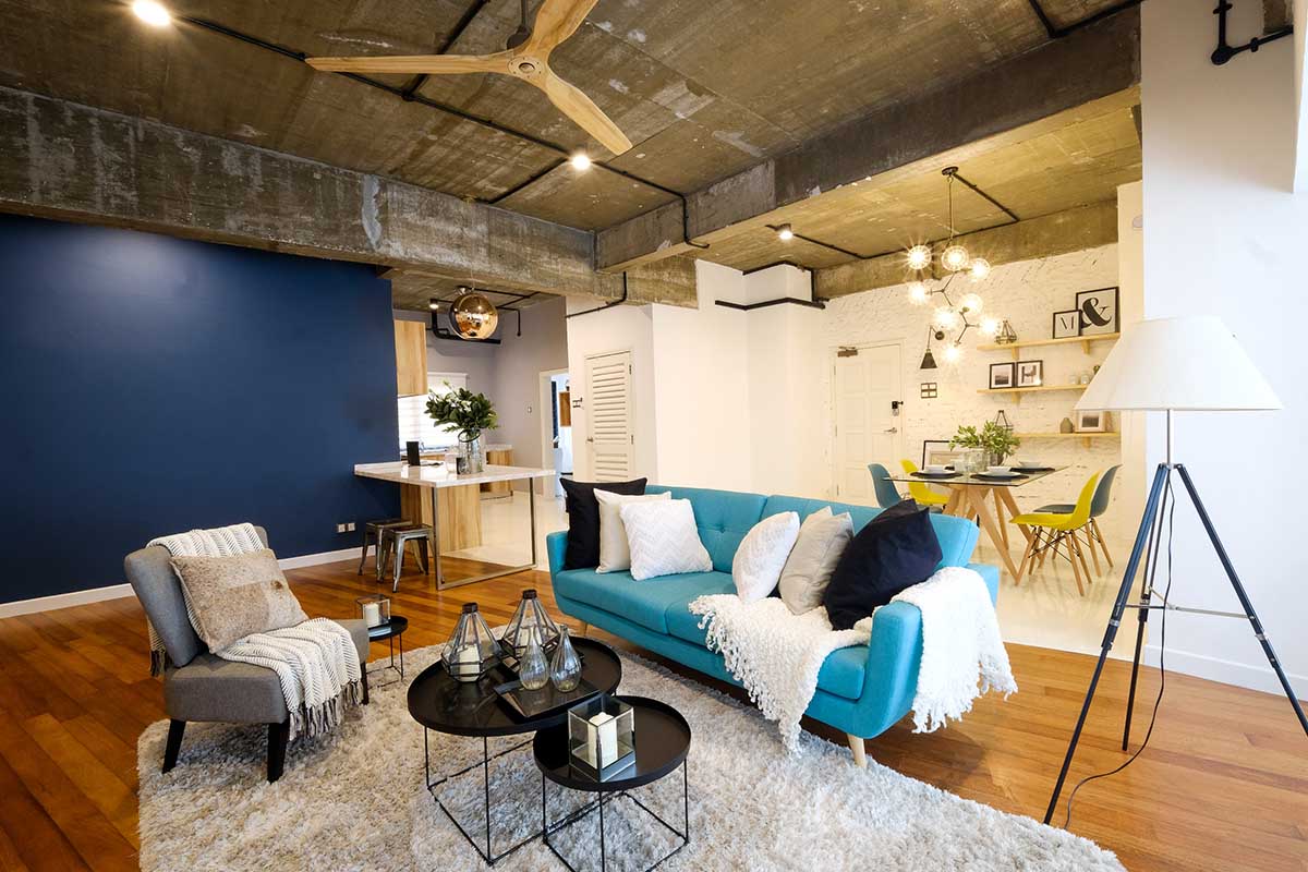 A look at the living room from another angle