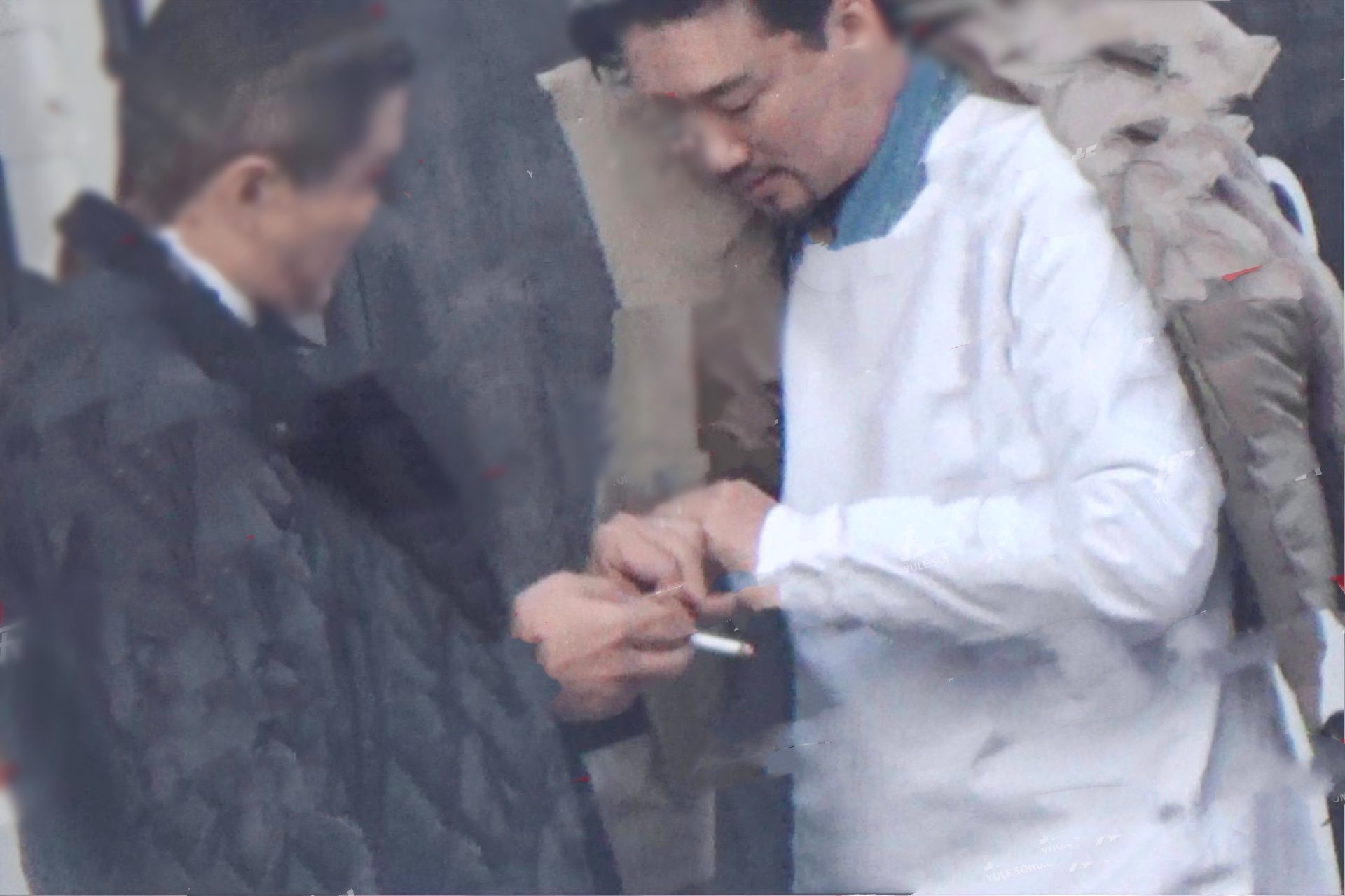 Checking out each other's bands