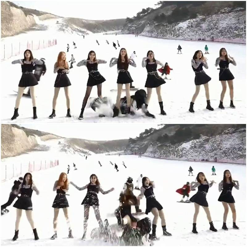 Agency claims incident was staged