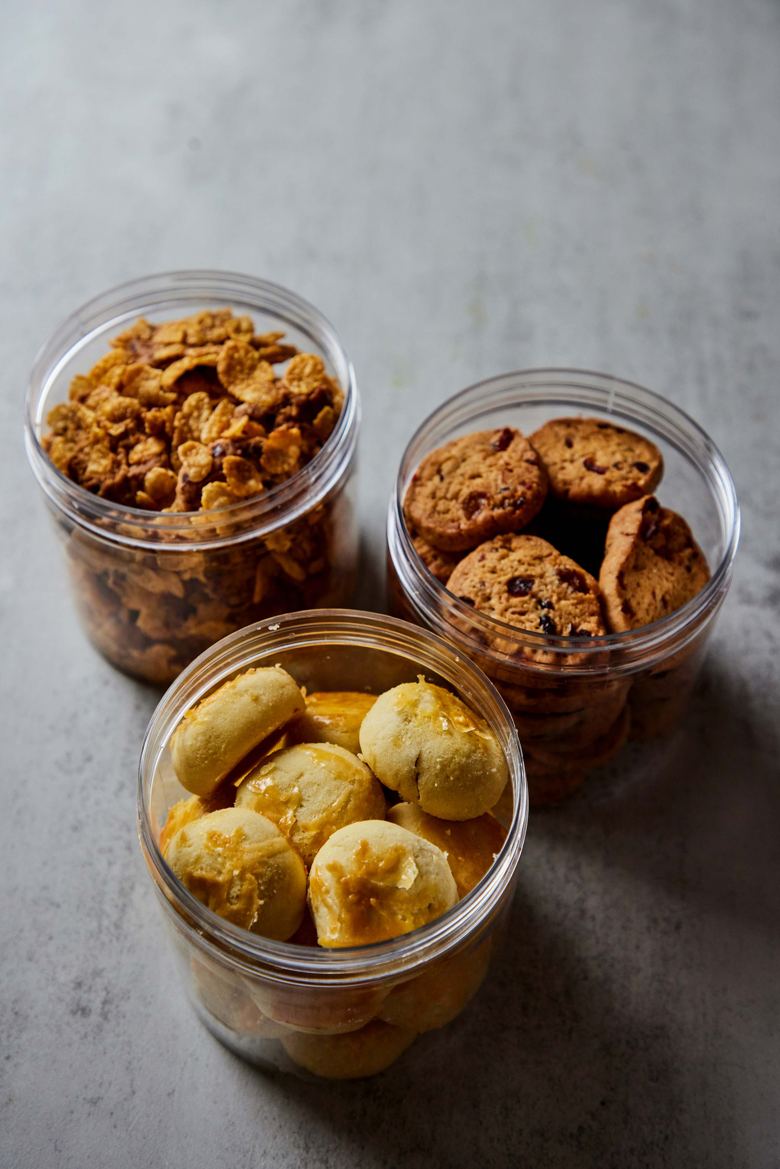 Assorted CNY snacks, from $18