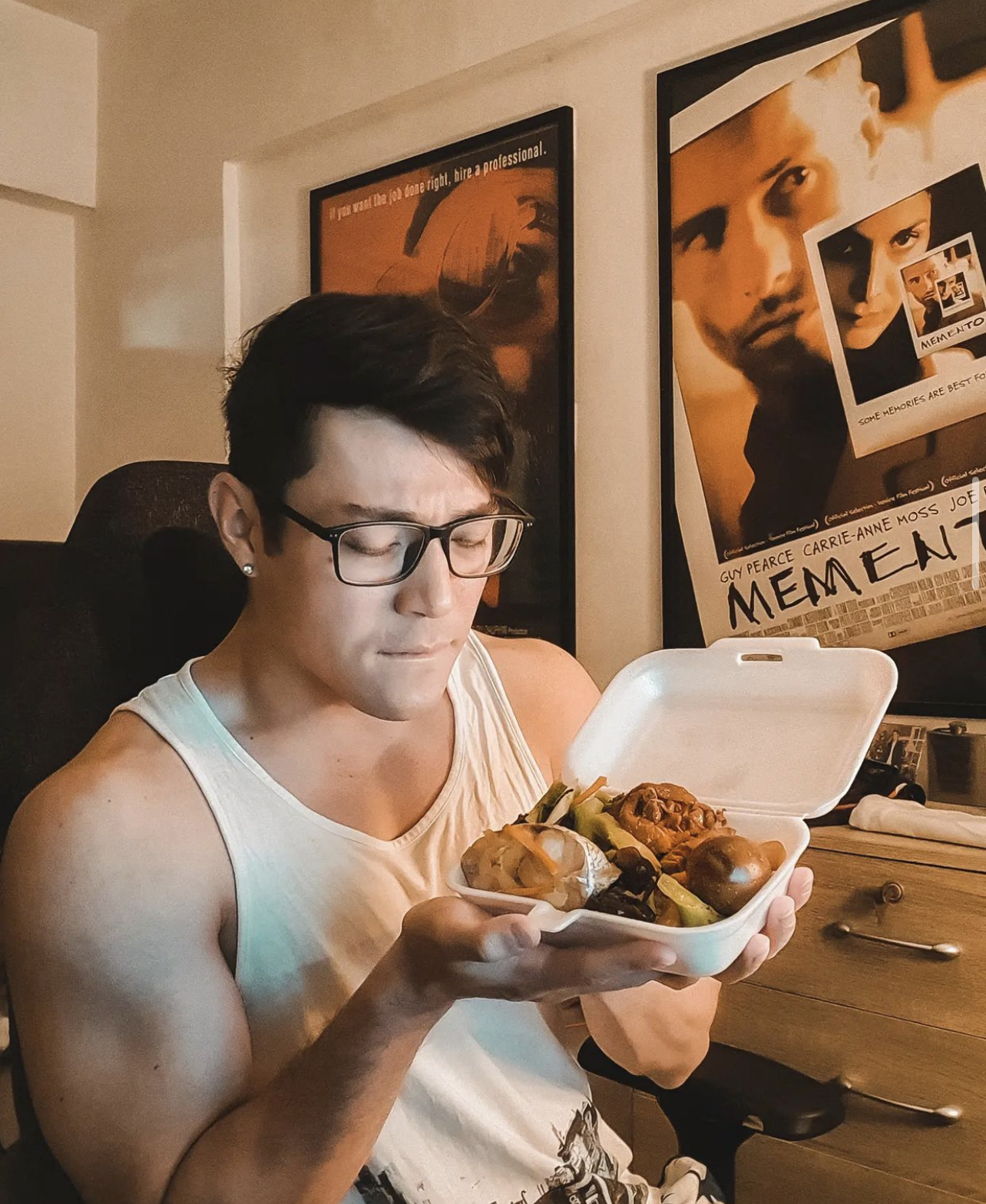 He’s a true blue Singaporean (who loves his cai png)