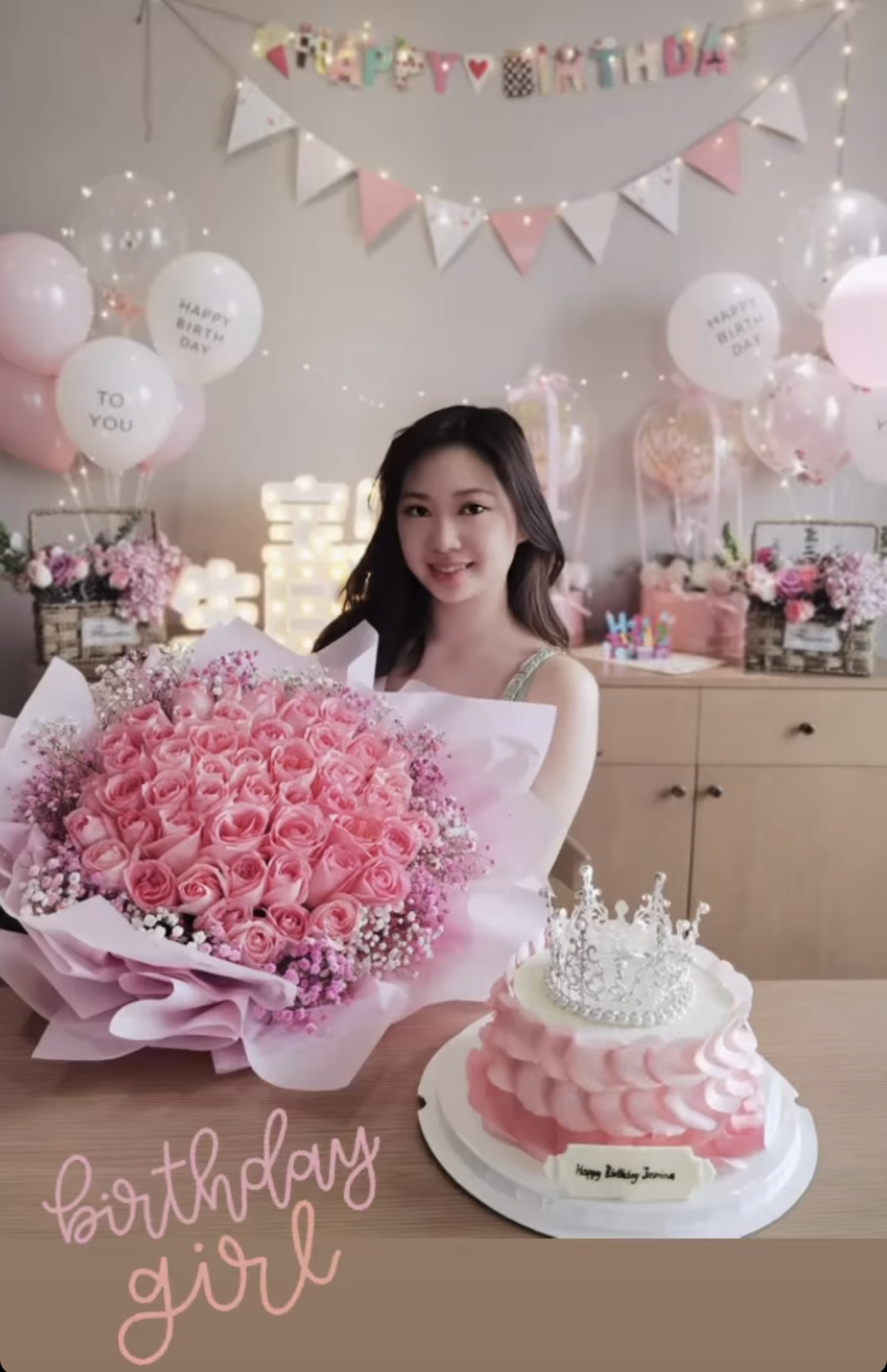 It looks like she had another birthday party