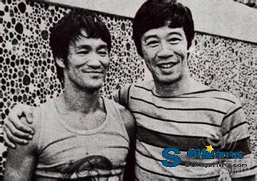 Wu Fung with Bruce Lee