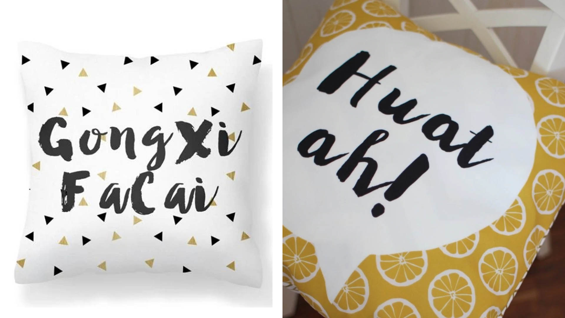 Cushion covers, $13.90, from Pocketpig Diary