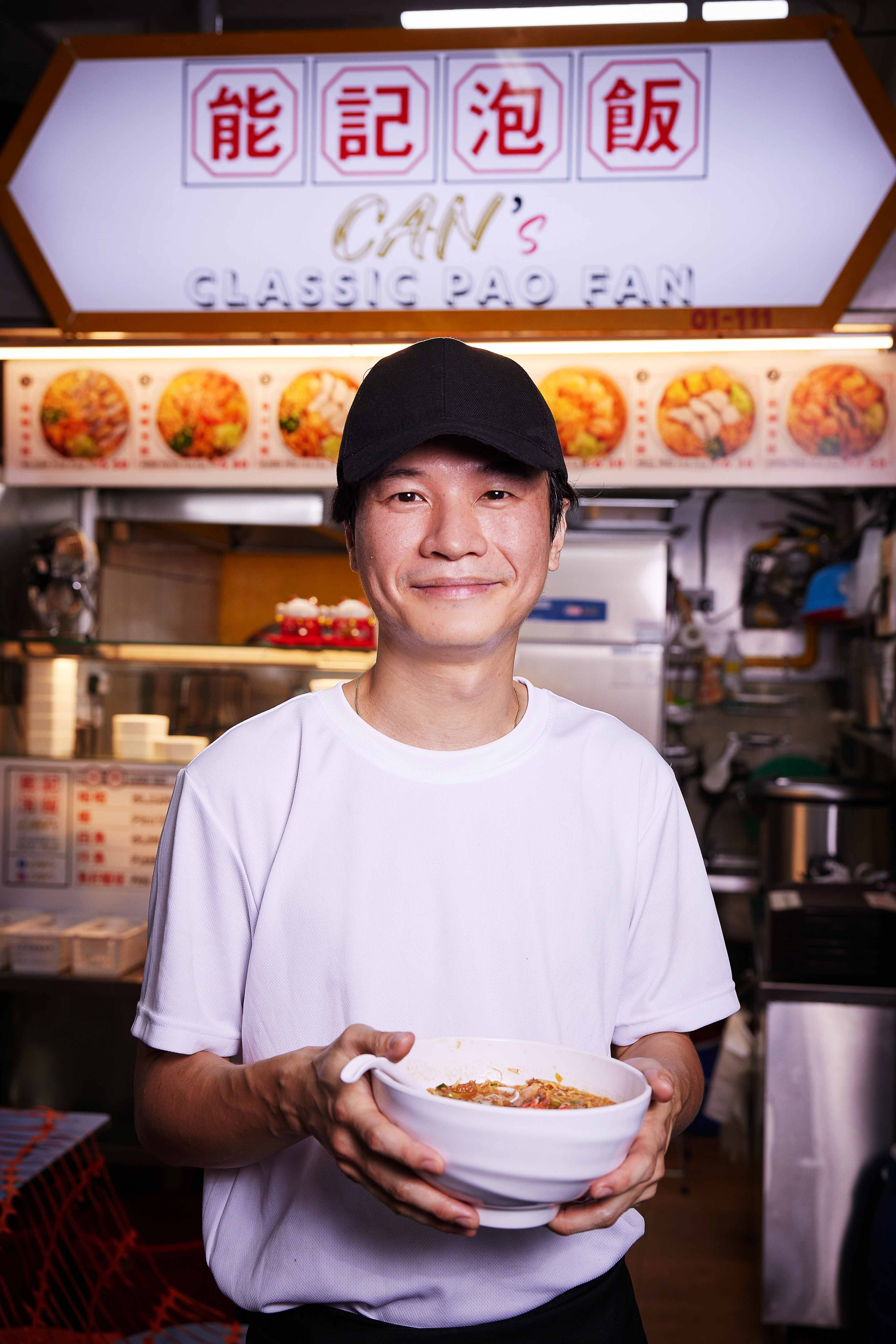 Worked his way up from waiter to chef
