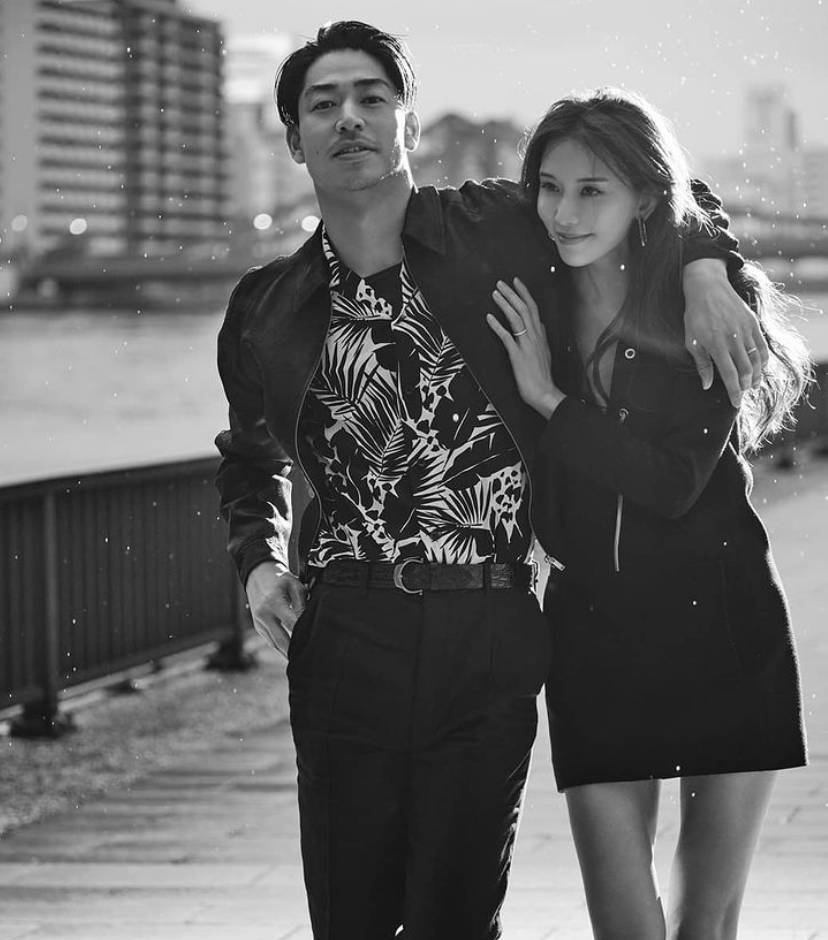 The couple did a photoshoot for a magazine in August last year