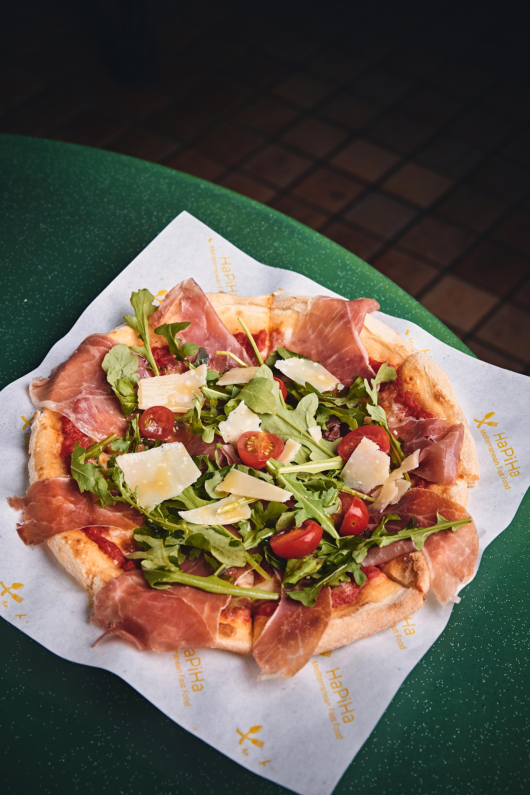 San Daniele Parma Ham & Rocket Pizza, $10.50 for 6-inch, $15.50 for 9 inch (8 DAYS Pick!)