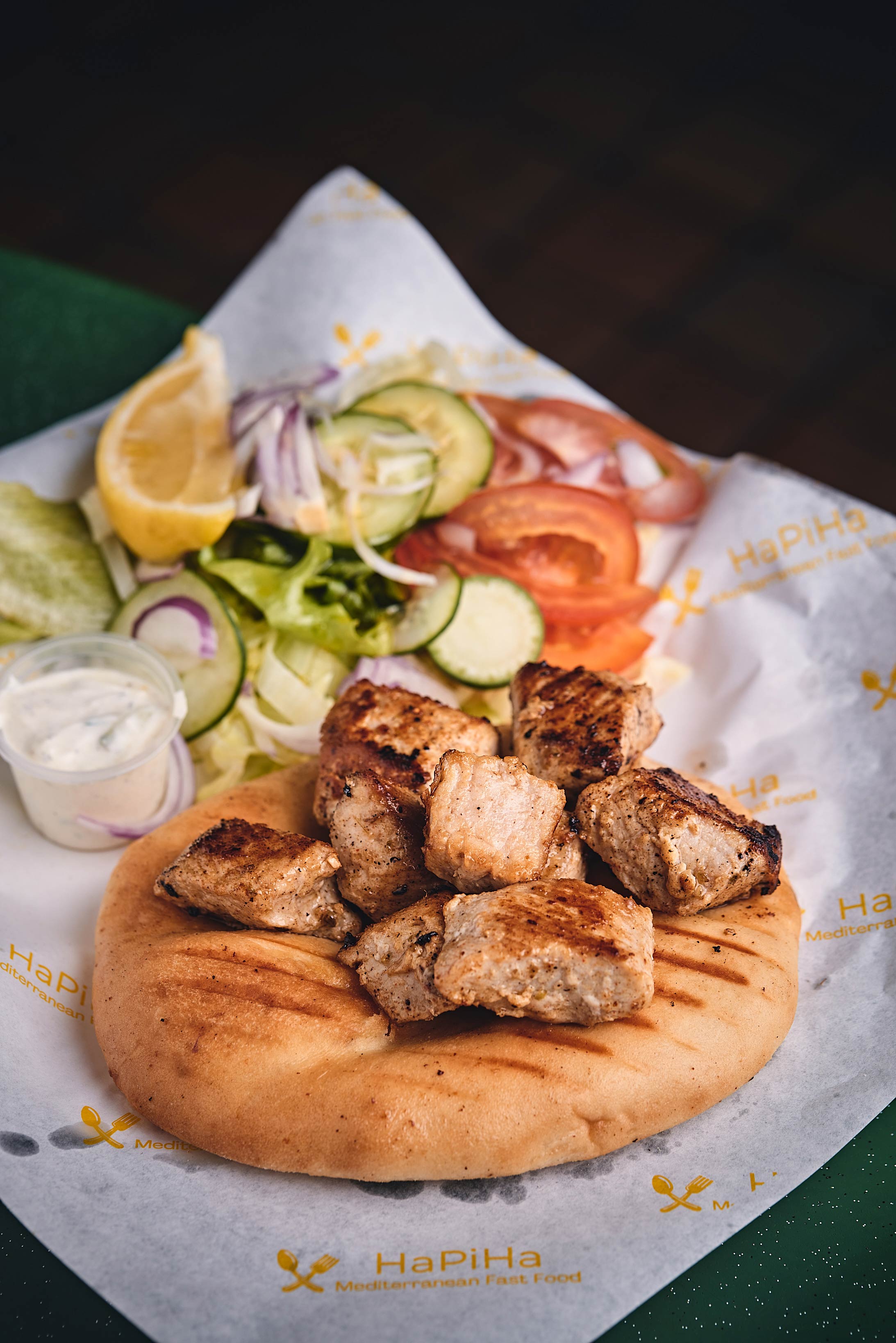 Pork Souvlaki, $14
