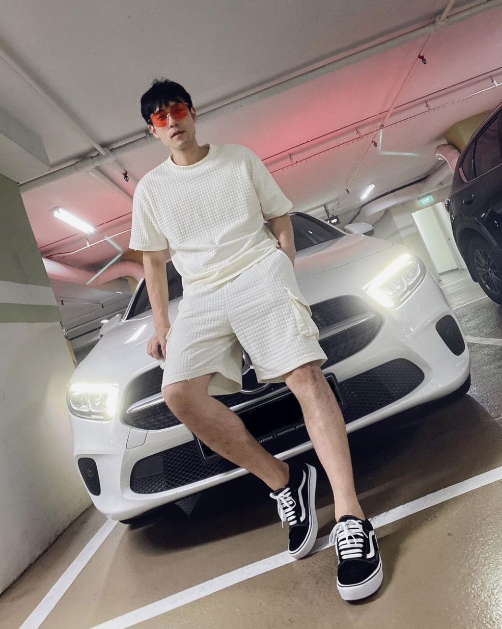 We're glad that James (and his car) are okay