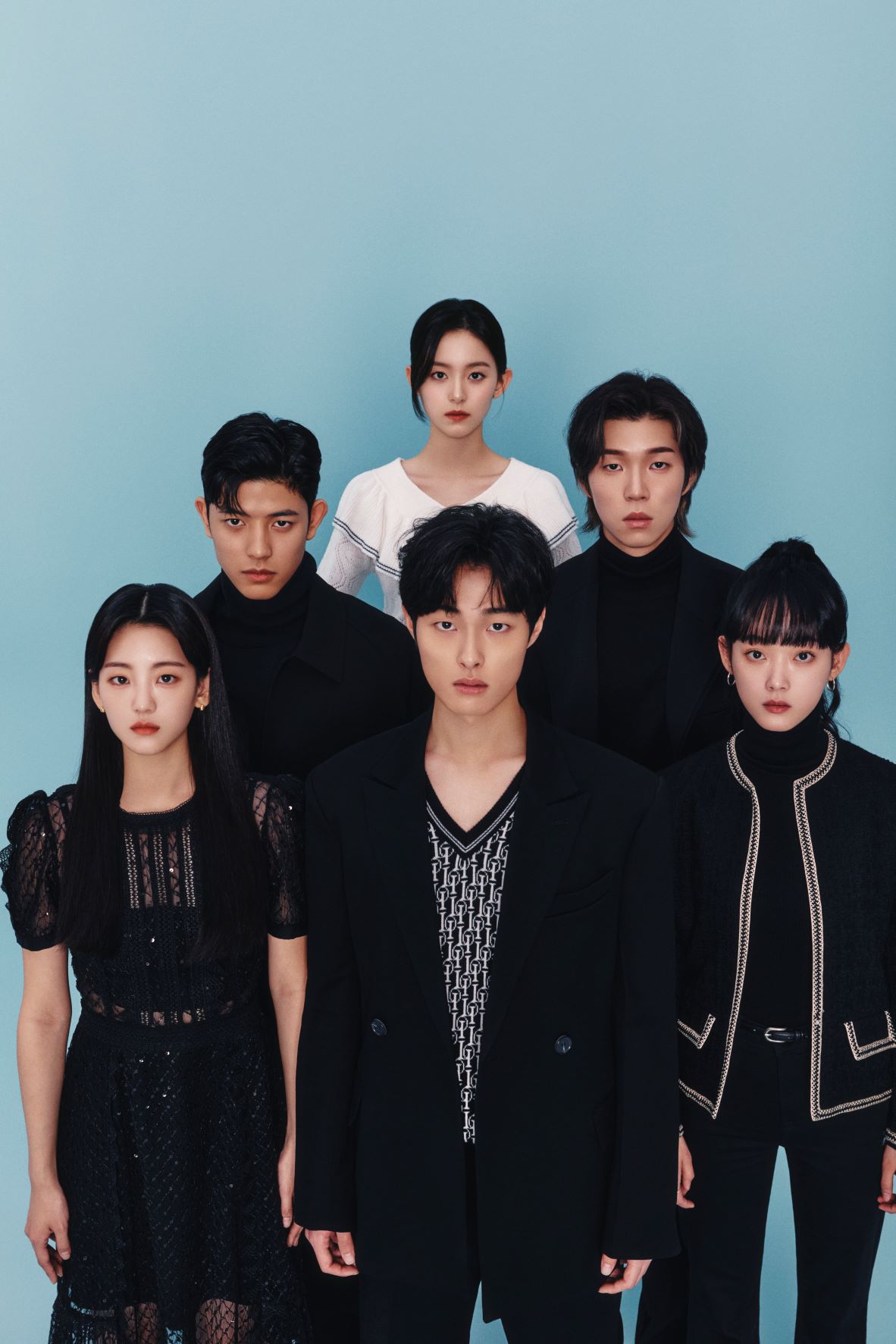 The cast of Netflix's 'All of Us Are Dead'.