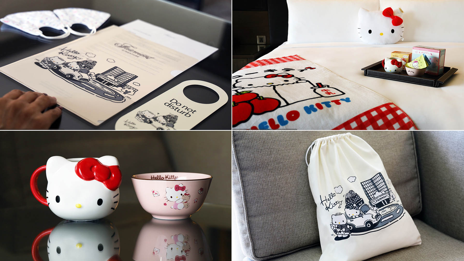 Hello Kitty staycation at Fairmont Singapore