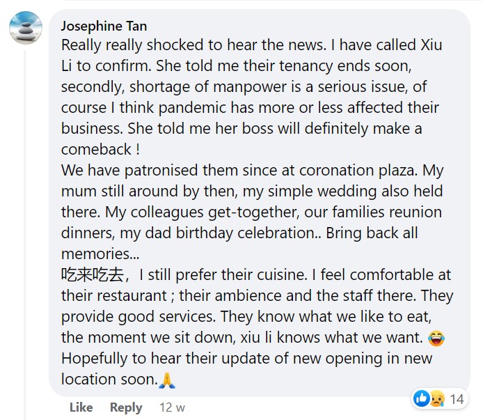 Regulars expressed shock at closure