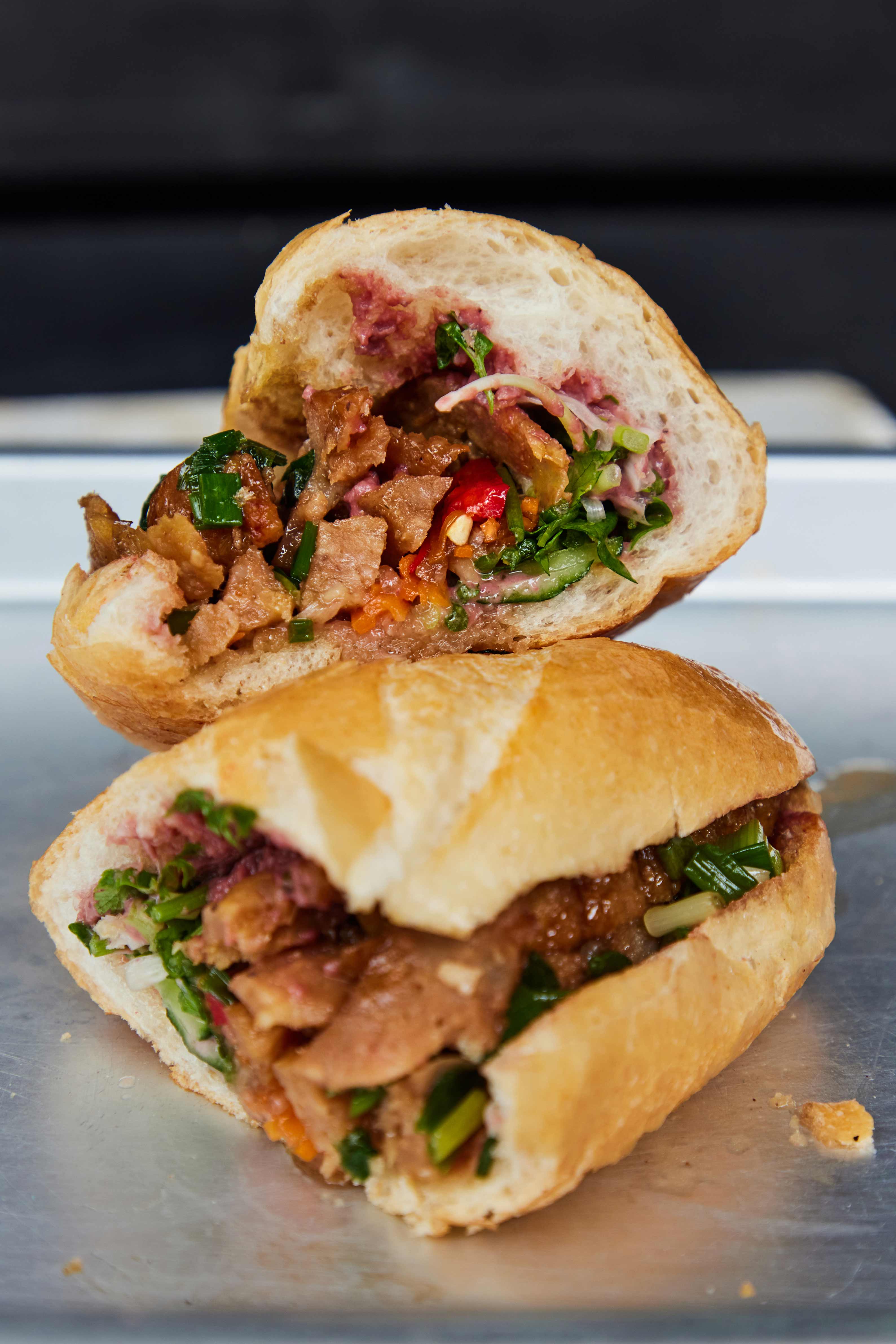 The Roasted Pork (Banh Mi Thit Nuong), $6.50 