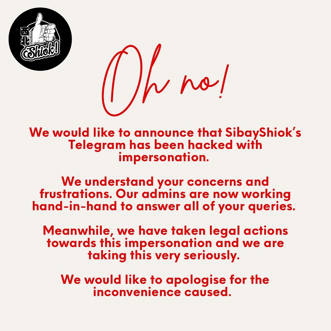 They alerted their followers to the &ldquo;hack&rdquo; on February 13