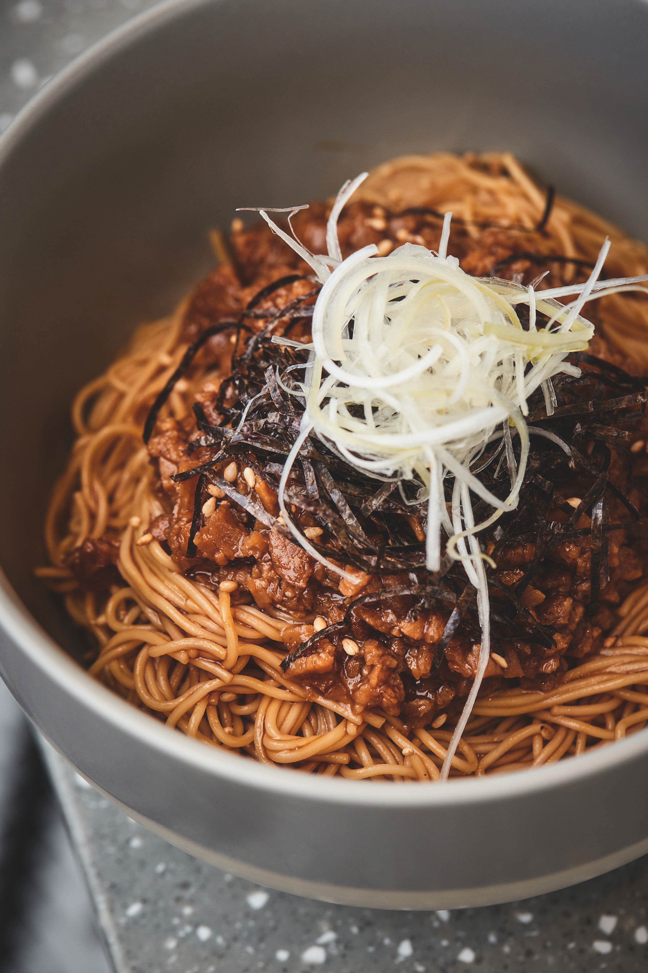 Mee Sua with Ginger Soy ‘Chicken’, $12 