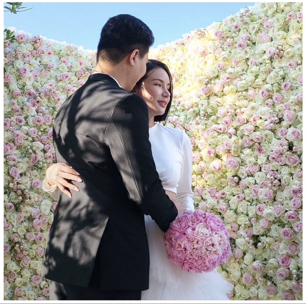 Congrats to the happy couple!