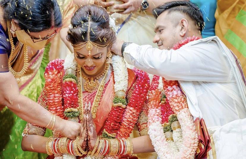 Suthasini Rajenderan had a traditional wedding celebration
