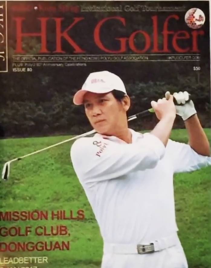 From actor to golfer and now...