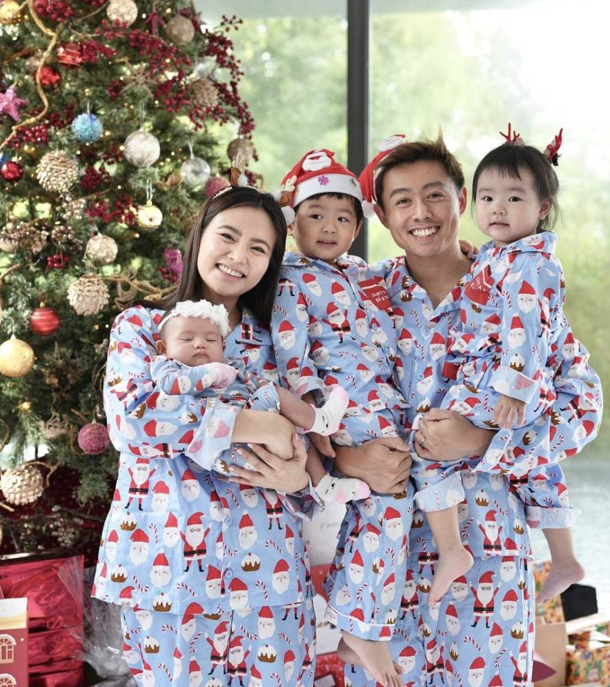Cheryl Wee and her family