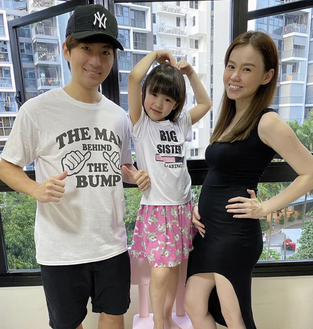 Hong Junyang and Candyce Toh are expecting their second child