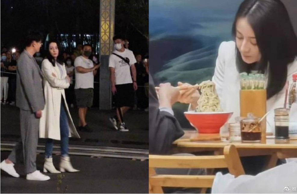 Is your heart fluttering at the sight of Dilireba eating noodles?