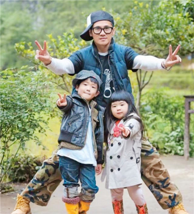 Gillian, Michael and their respective families during their wedding