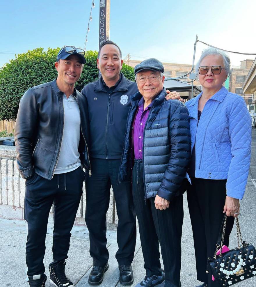 Allan and his family