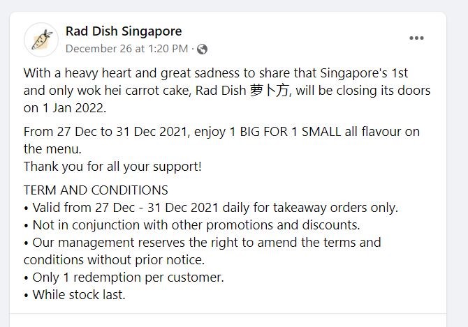 Rad Dish closure screenshot