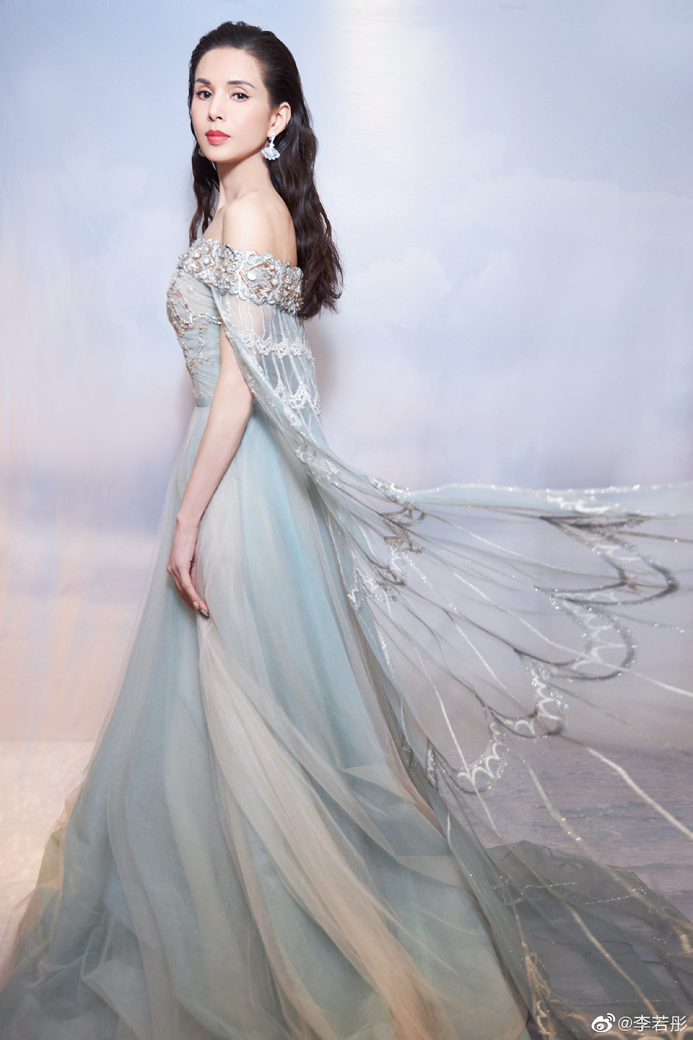 She floats like a butterfly