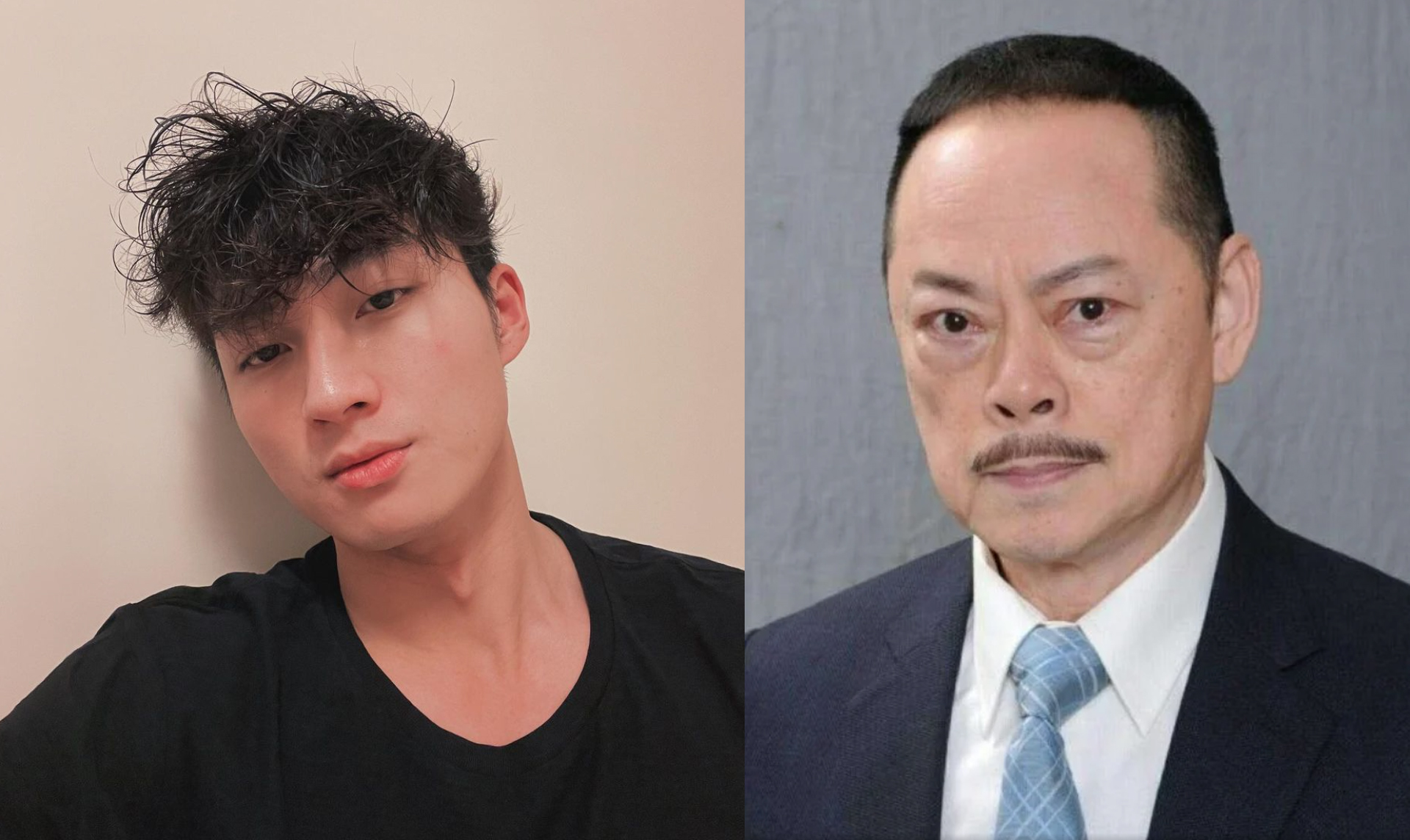 Gabriel played Turtle Wong (right in both pics) in Fight Back to School I and II