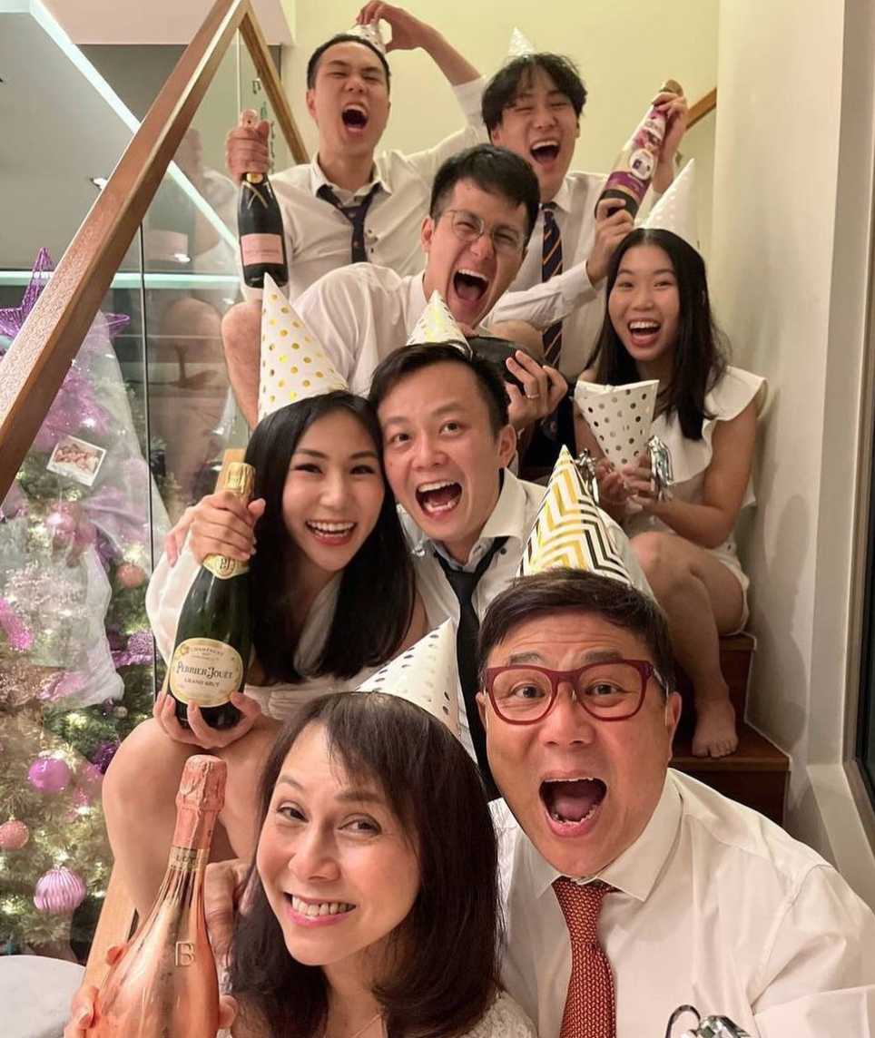 Jack with his family