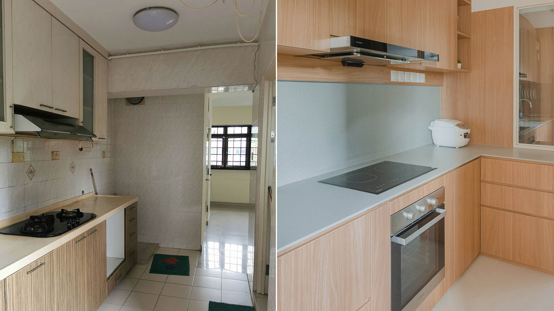 House tour: A Japandi four-room flat in Cantonment Close: Kitchen