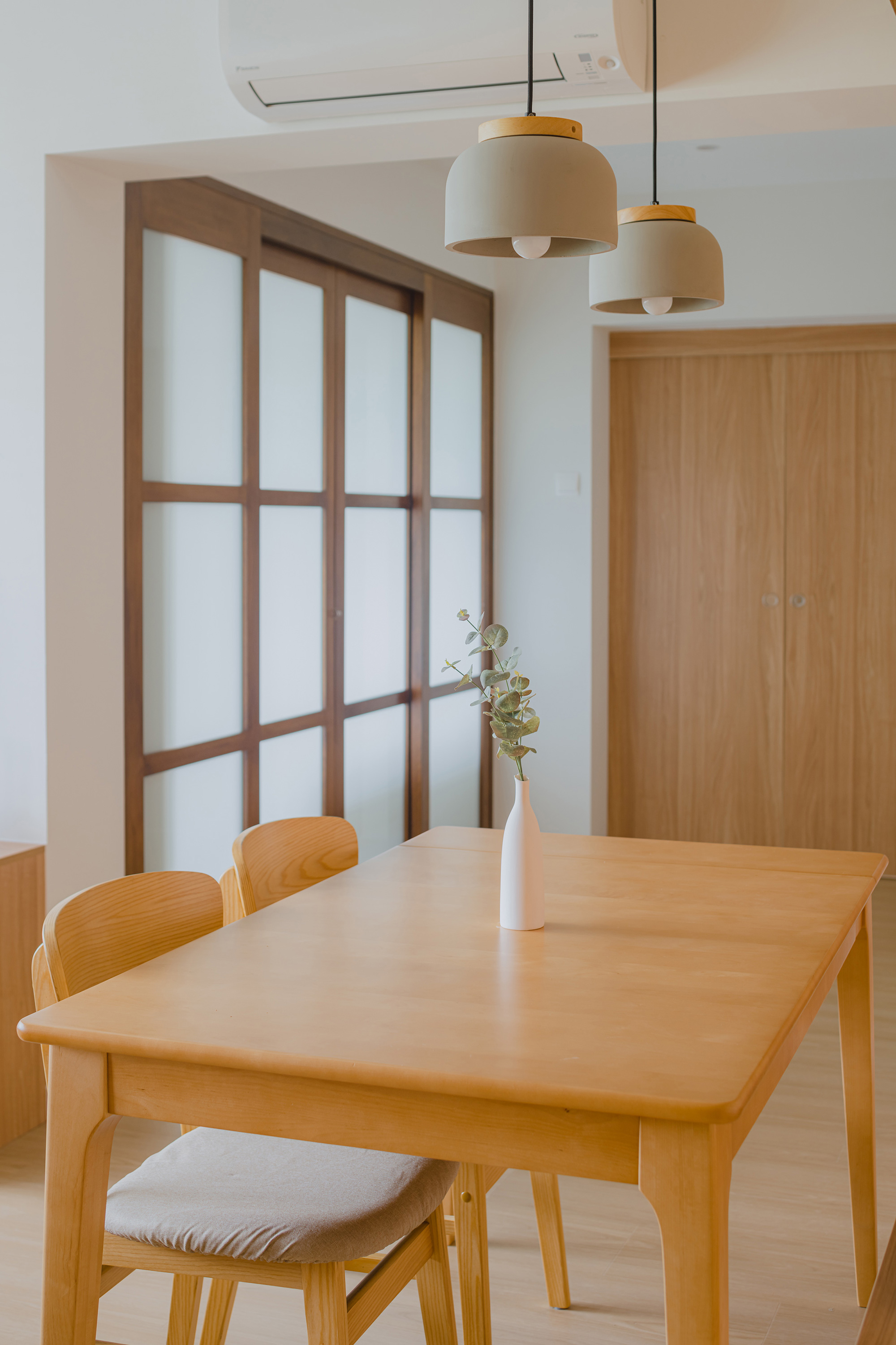 House tour: A Japandi four-room flat in Cantonment Close: Hallway