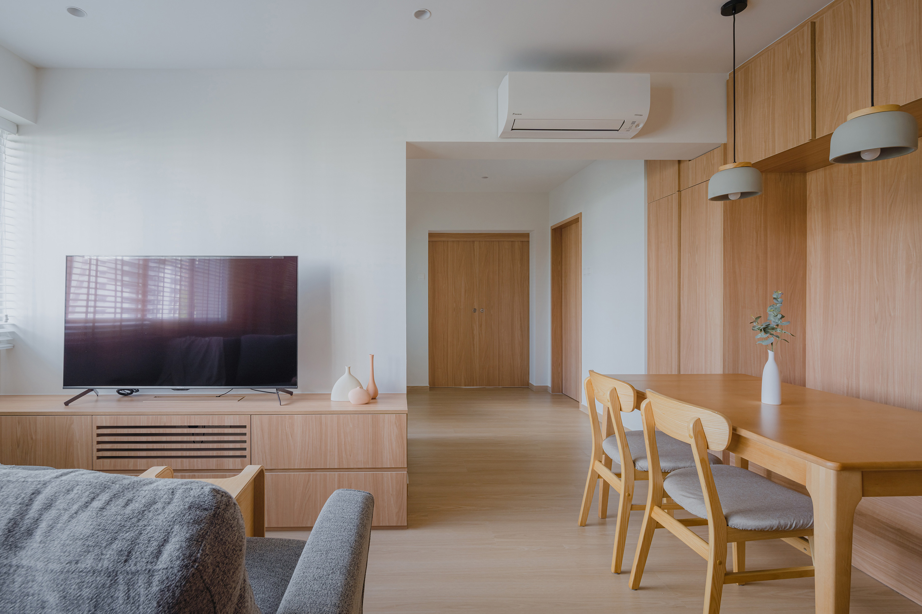 House tour: A Japandi four-room flat in Cantonment Close: After